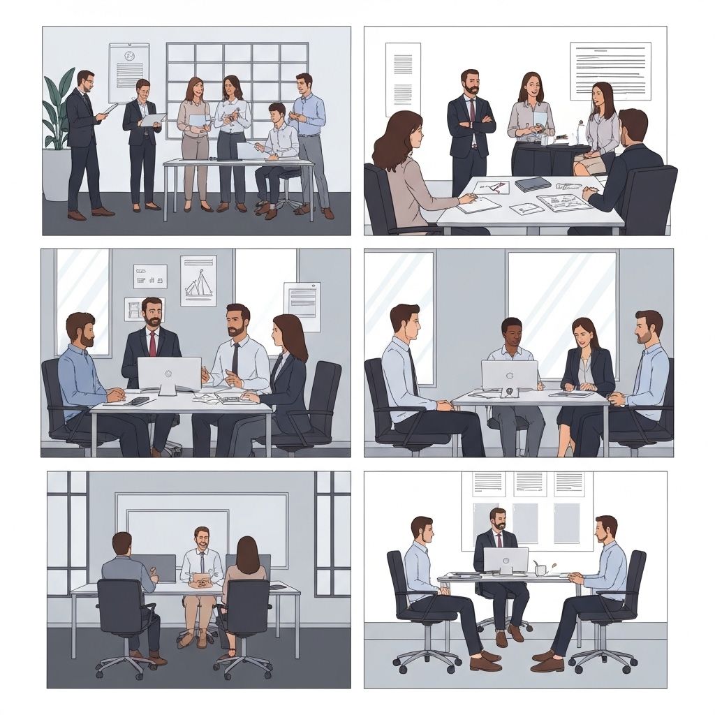 Modern recruitment interview process